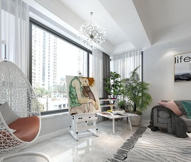 这对深圳夫妻有远见，取消传统电视墙，改作书柜，全屋充满书香气 - 家居知识