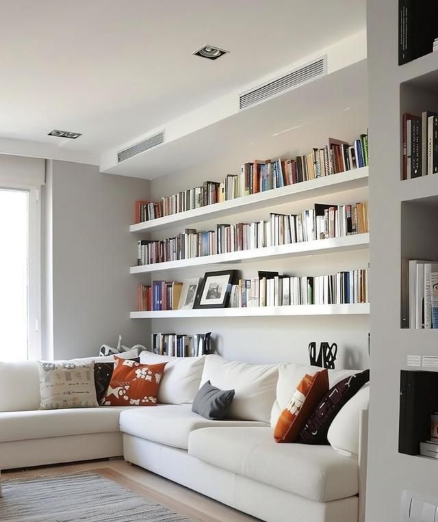 6种隐形书架做法，轻松提升家居颜值。读书爱好者的福音 - 家居知识