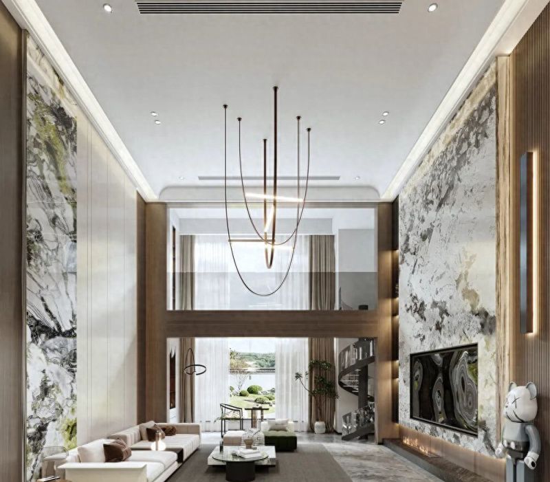 200+㎡现代极简艺术宅，美学与功能的完美融合