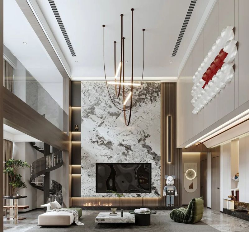 200+㎡现代极简风格设计：艺术感和美感相融合 - 家居知识