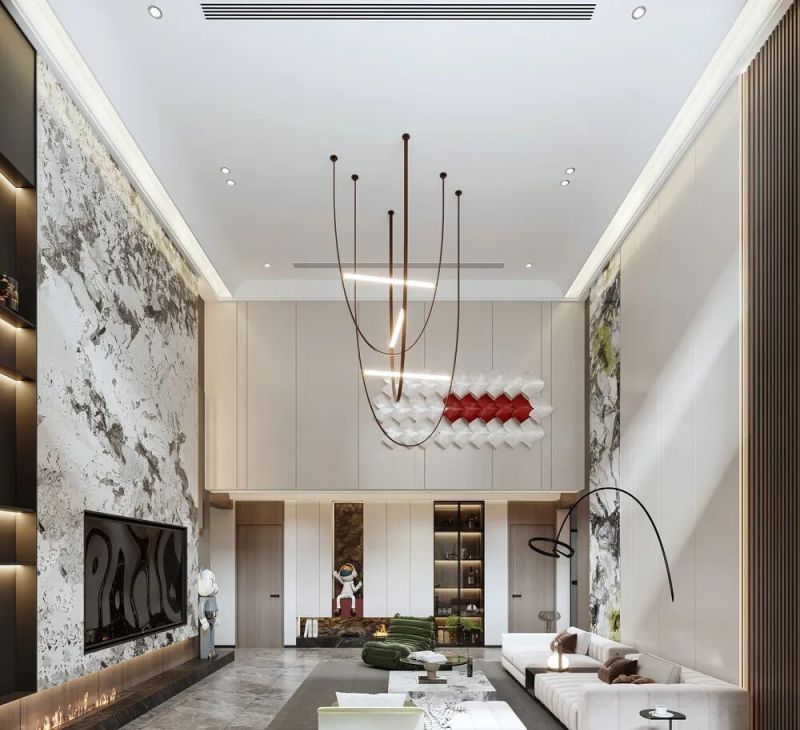 200+㎡现代极简风格设计：艺术感和美感相融合 - 家居知识