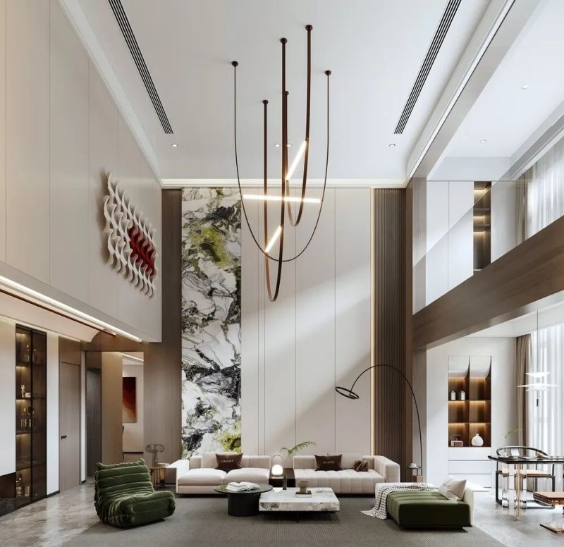 200+㎡现代极简风格设计：艺术感和美感相融合 - 家居知识