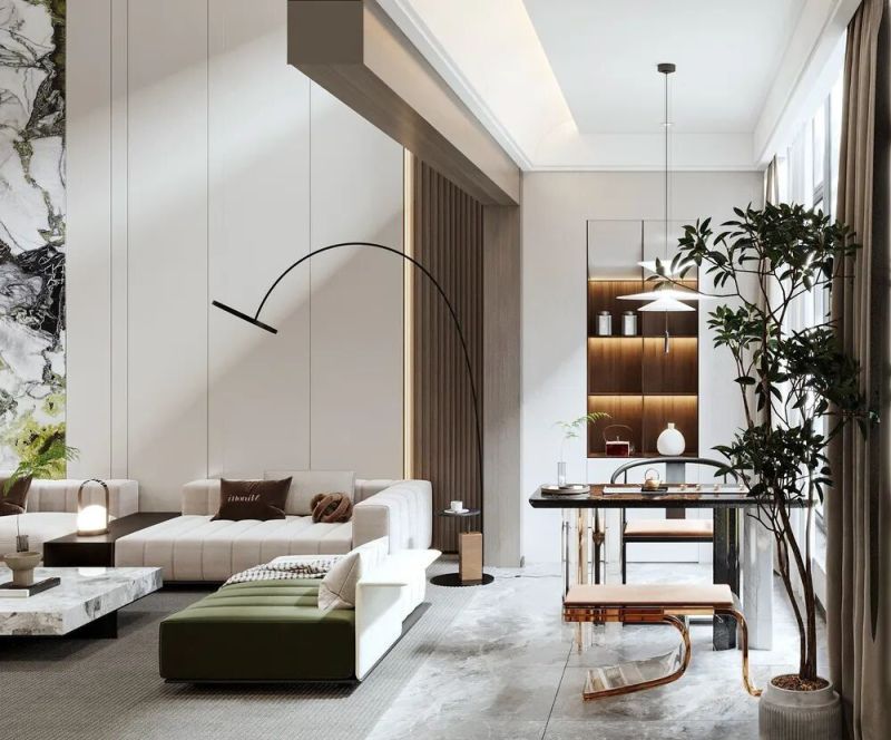 200+㎡现代极简风格设计：艺术感和美感相融合 - 家居知识