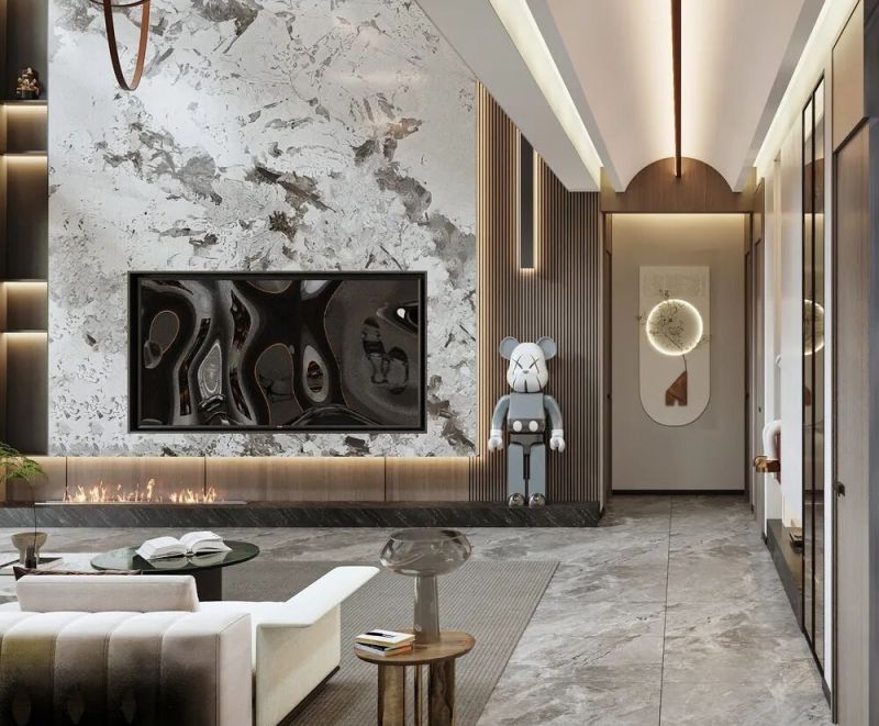 200+㎡现代极简风格设计：艺术感和美感相融合 - 家居知识