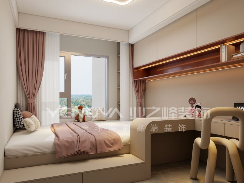 唐山唐城壹零壹186平方米现代轻奢风格装修效果案例|业之峰装饰 - 家居知识