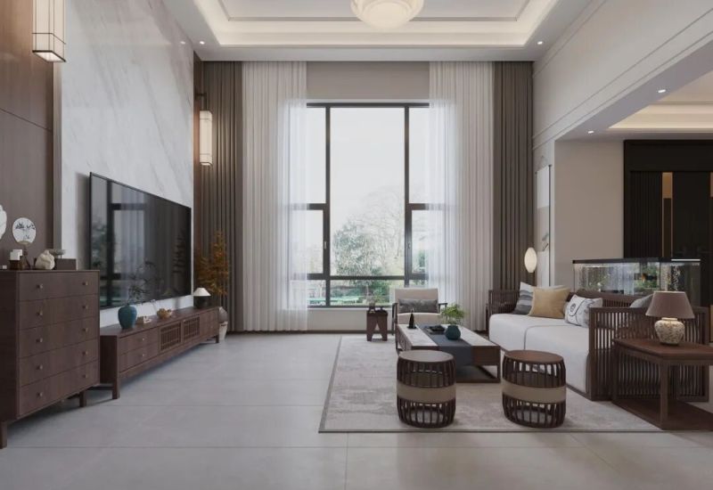 自建房新中式设计：把东方雅致藏进生活里 - 家居知识