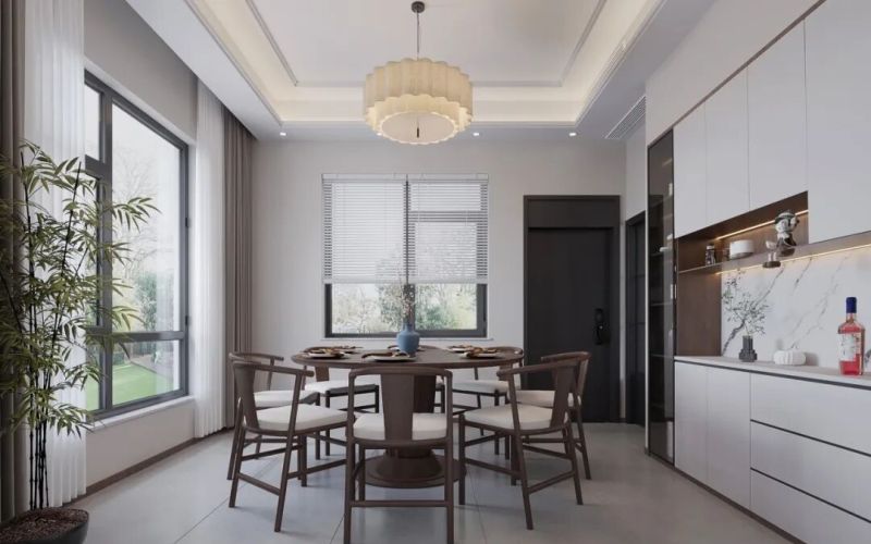 自建房新中式设计：把东方雅致藏进生活里 - 家居知识