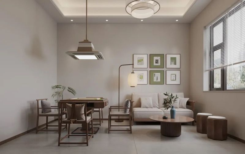 自建房新中式设计：把东方雅致藏进生活里 - 家居知识