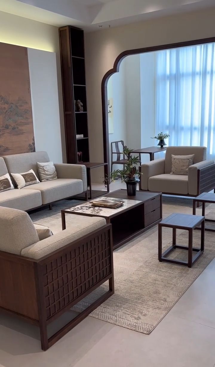 小房子装新中式效果也这么惊艳呀！果然还得是老祖宗严选 - 家居知识