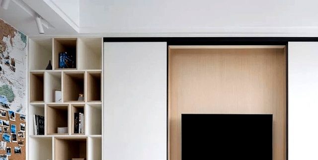 电视柜这样设计，瞬间变得倍儿有档次，背景墙都可以不用装了！ - 家居知识