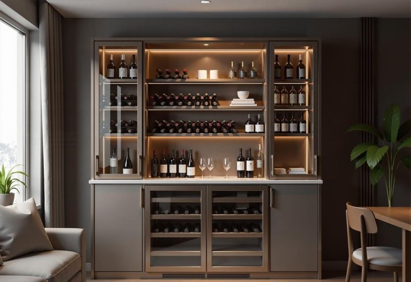 酒柜用什么材质做比较好？最受欢迎的6种类型及优缺点解析 - 家居知识