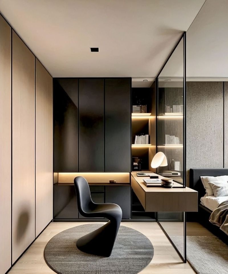 床头衣帽间终于实现了，老婆喜欢第二款，我更喜欢第三款 - 家居知识