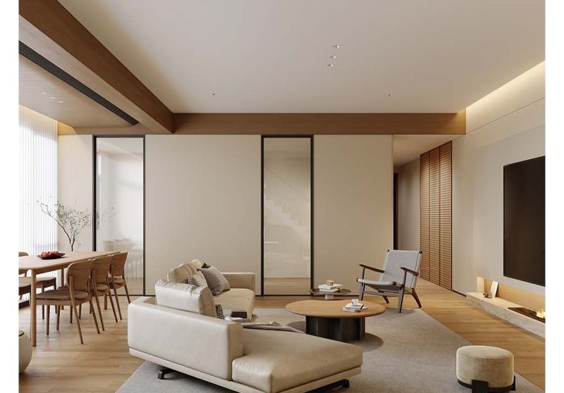 187㎡侘寂风设计|满屋原木的温润，质朴温暖！ - 家居知识