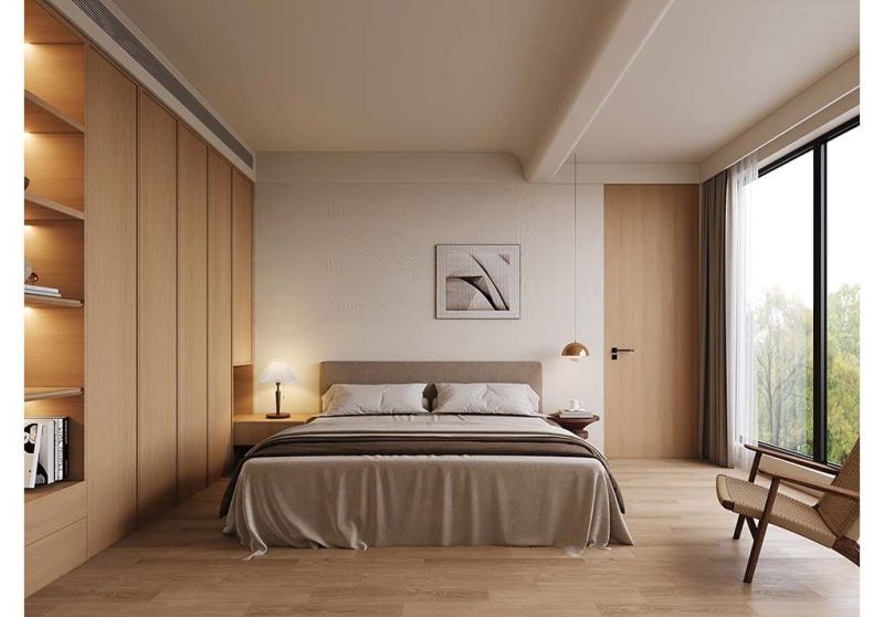 187㎡侘寂风设计|满屋原木的温润，质朴温暖！ - 家居知识