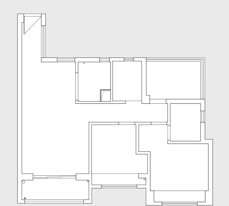 深圳70㎡北欧风格设计：住出150㎡的感觉 - 家居知识