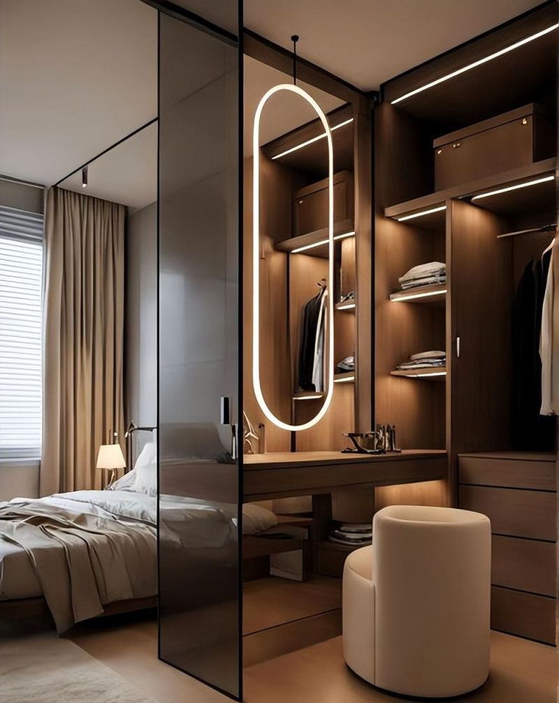 小卧室，照样做衣帽间，太厉害了！ - 家居知识