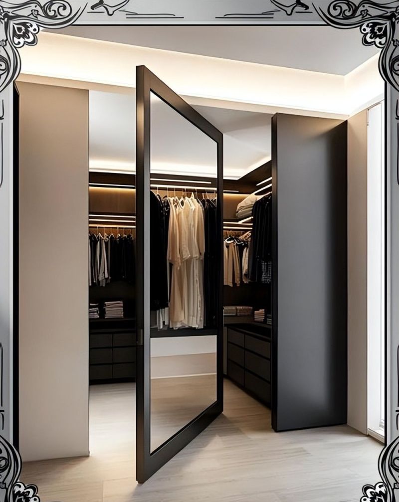 我的天呐，老婆竟然在卧室做了个 旋转衣帽间！ - 家居知识