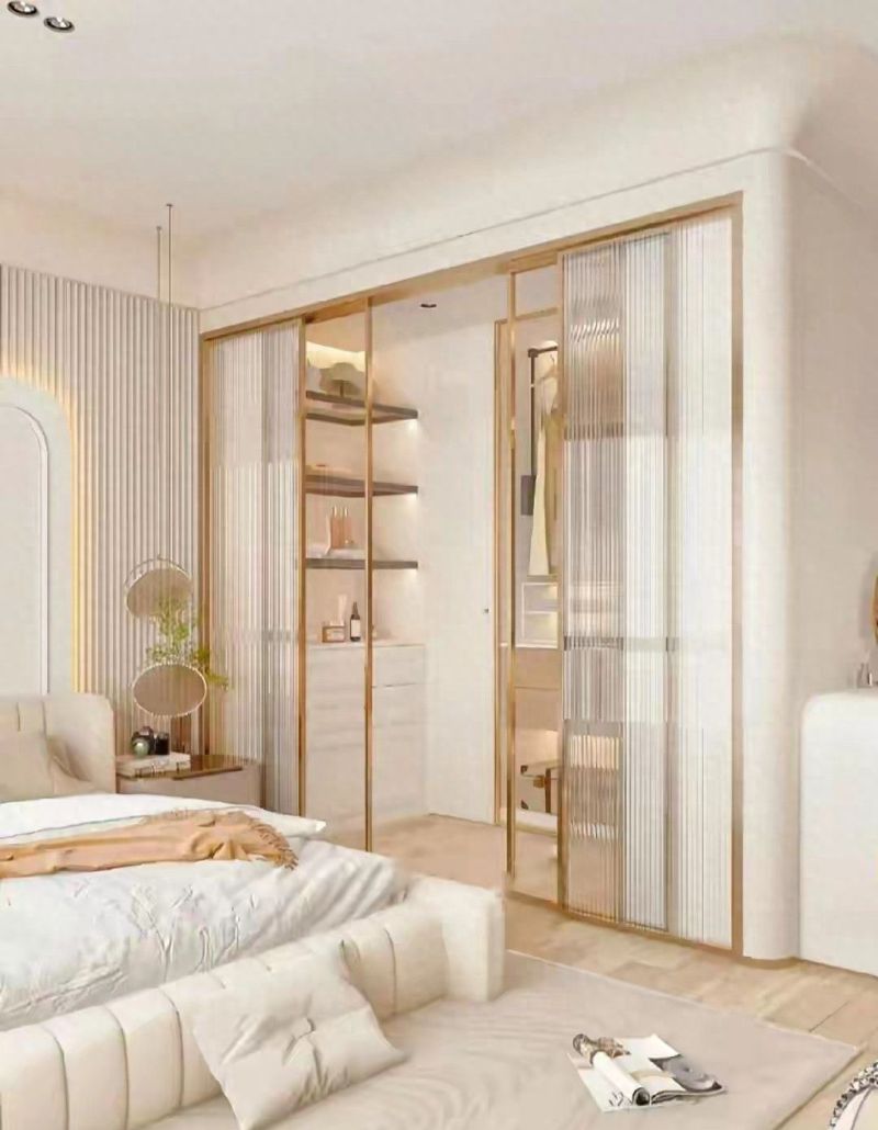 1㎡过道巧改衣帽间+阳台全柜设计，邻居羡慕到天天串门