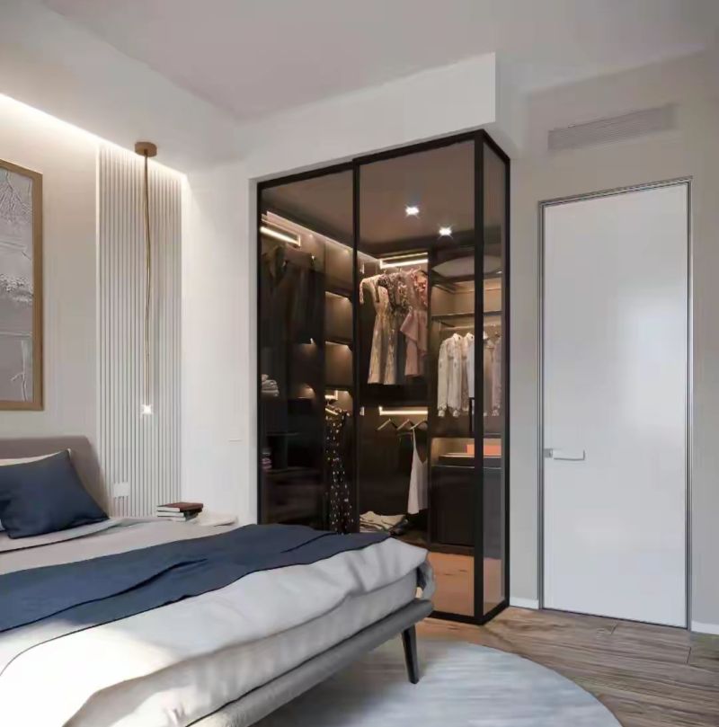 1㎡过道变衣帽间，阳台打满柜,这样装活该门槛被邻居踏破 - 家居知识