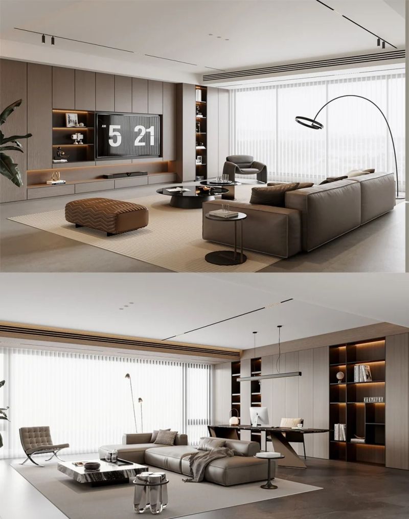 2025 年谁还没被意式极简风戳中？这 20 款客厅设计直接美到心头上！​ - 家居知识