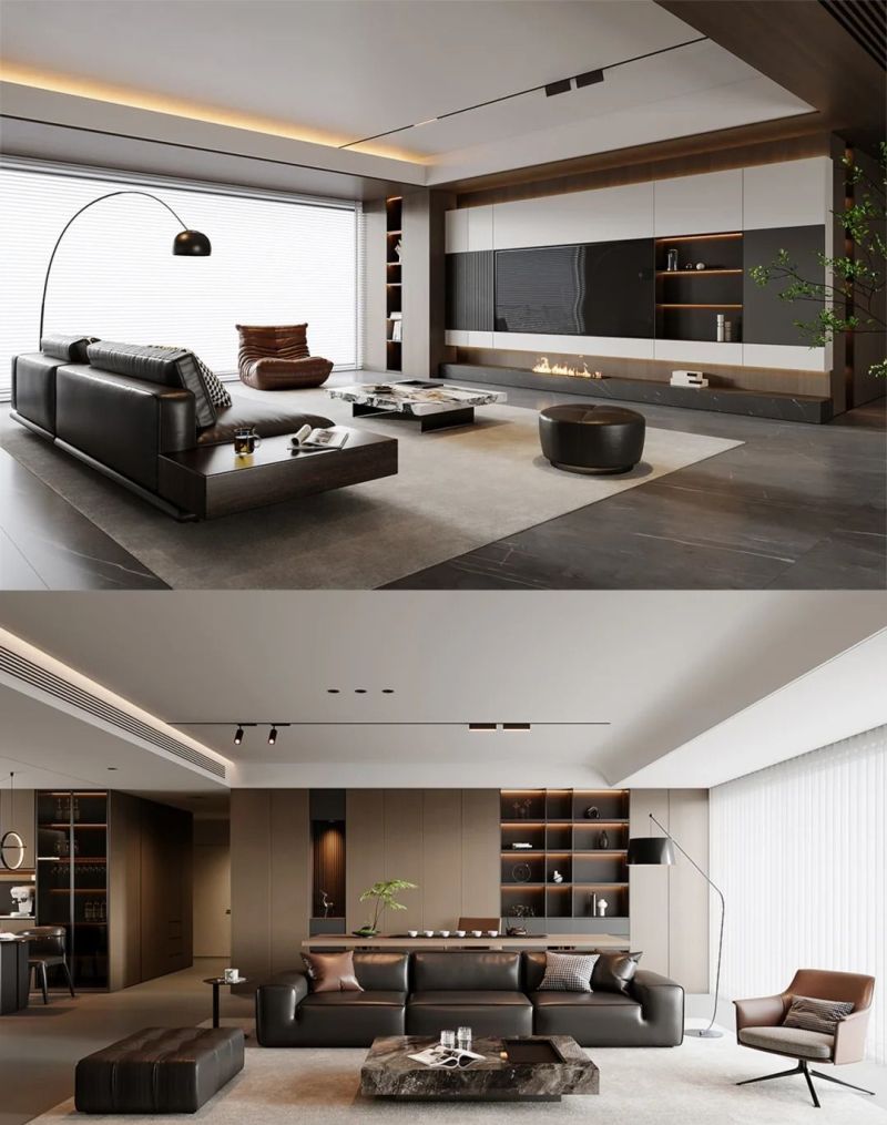 2025 年谁还没被意式极简风戳中？这 20 款客厅设计直接美到心头上！​ - 家居知识