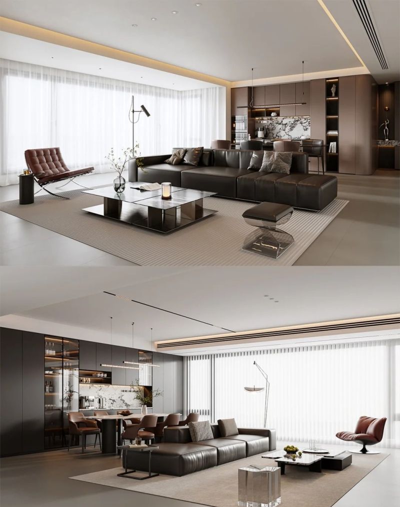 2025 年谁还没被意式极简风戳中？这 20 款客厅设计直接美到心头上！​ - 家居知识