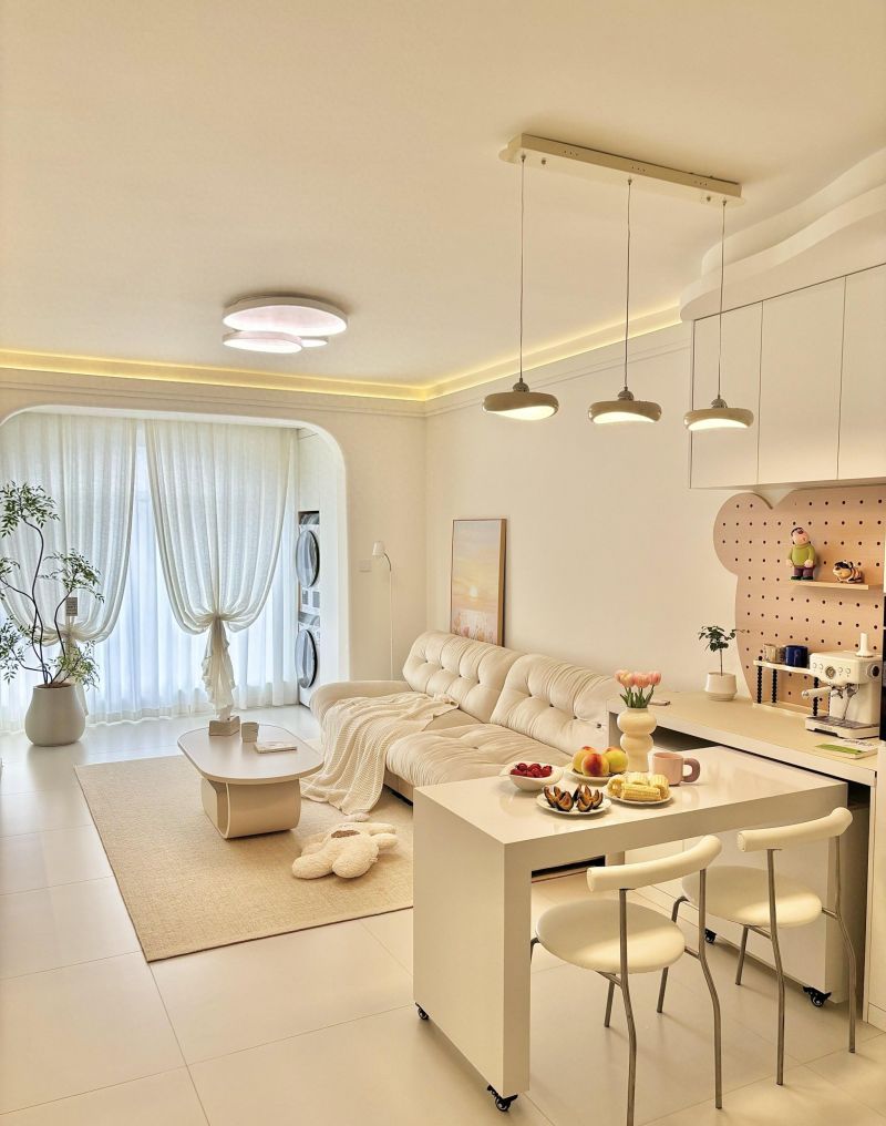 奶油风家居灵感，100种对家的美好畅想