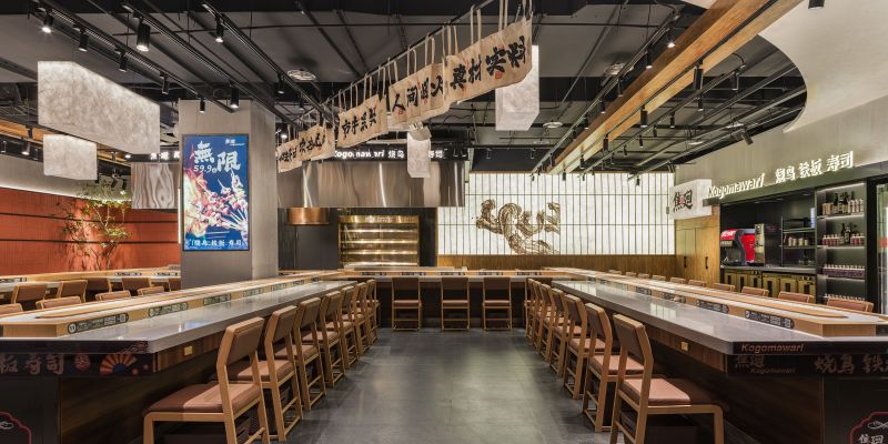 焦廻·烧鸟铁板料理自助餐厅设计&侘寂风禅意场景空间设计 - 家居知识