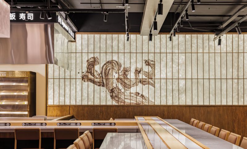 焦廻·烧鸟铁板料理自助餐厅设计&侘寂风禅意场景空间设计 - 家居知识