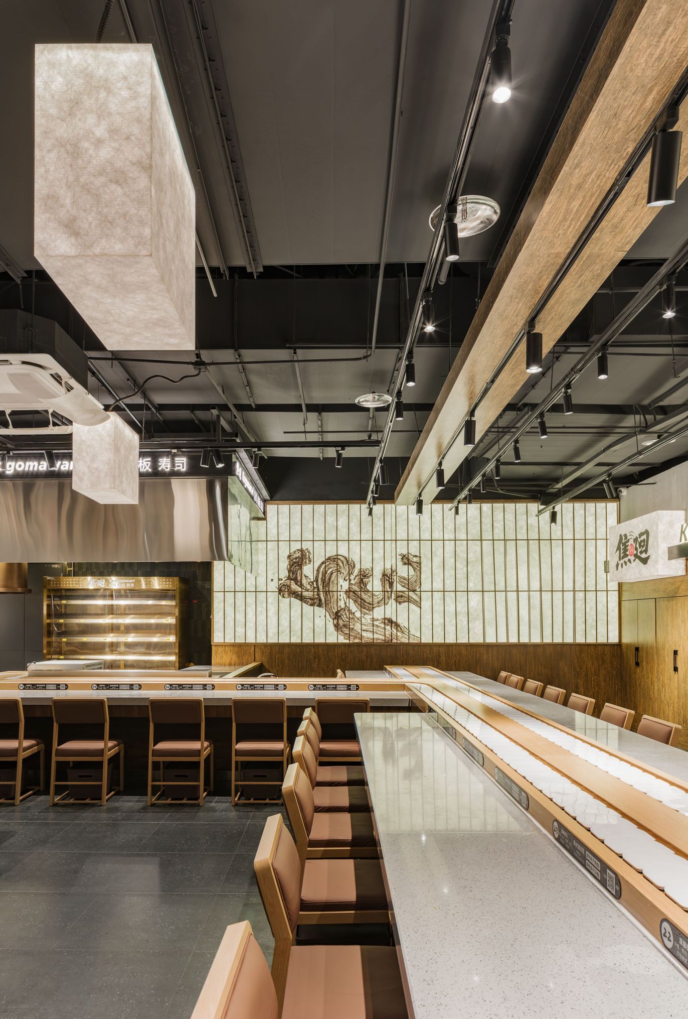 焦廻·烧鸟铁板料理自助餐厅设计&侘寂风禅意场景空间设计 - 家居知识