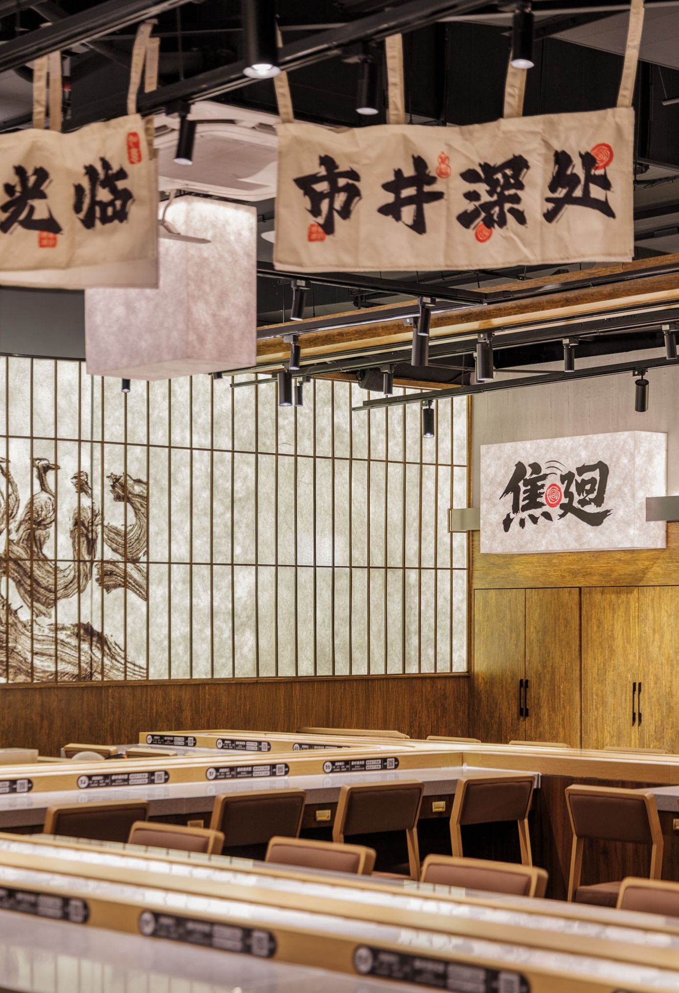 焦廻·烧鸟铁板料理自助餐厅设计&侘寂风禅意场景空间设计 - 家居知识