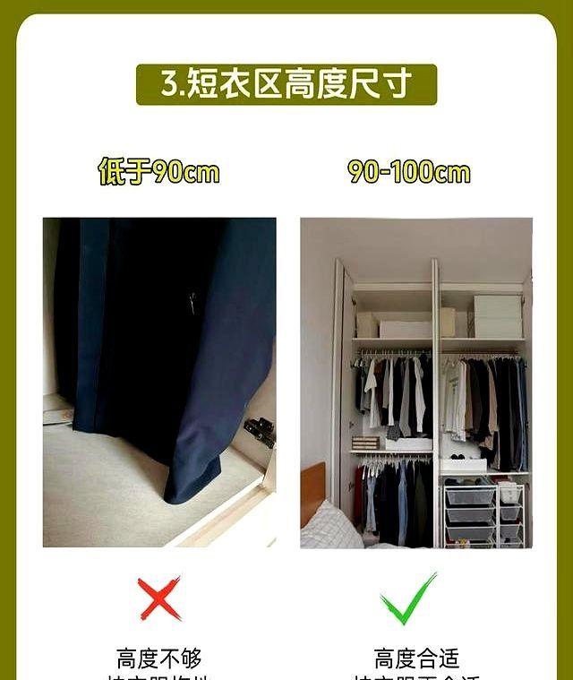 入住半年衣柜全踩坑！7 个黄金尺寸救了我的家，定制前必看 - 家居知识