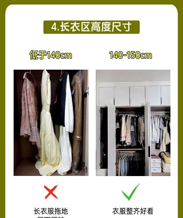 入住半年衣柜全踩坑！7 个黄金尺寸救了我的家，定制前必看 - 家居知识