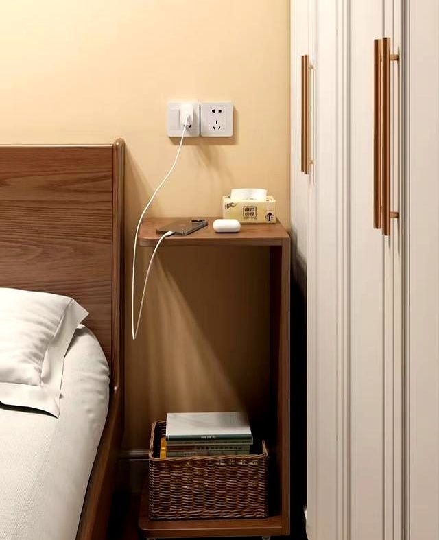 “床头柜”已逐渐退出中国家庭！看看年轻人的做法，高级又实用 - 家居知识