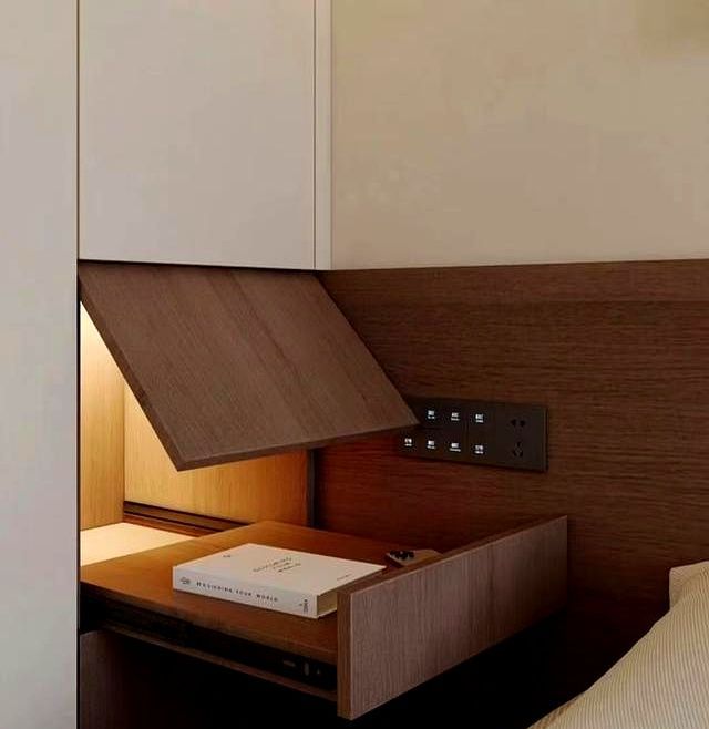 “床头柜”已逐渐退出中国家庭！看看年轻人的做法，高级又实用 - 家居知识