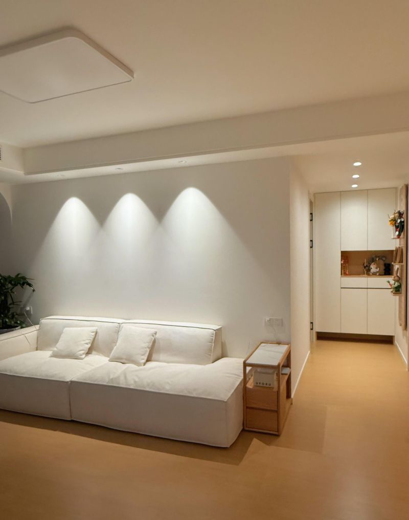 预算有限？116㎡硬装原木奶油风， - 家居知识