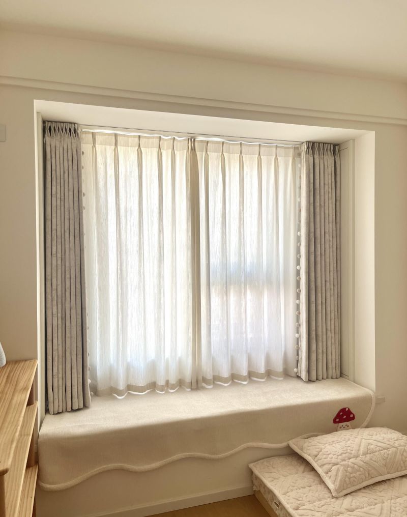 预算有限？116㎡硬装原木奶油风， - 家居知识