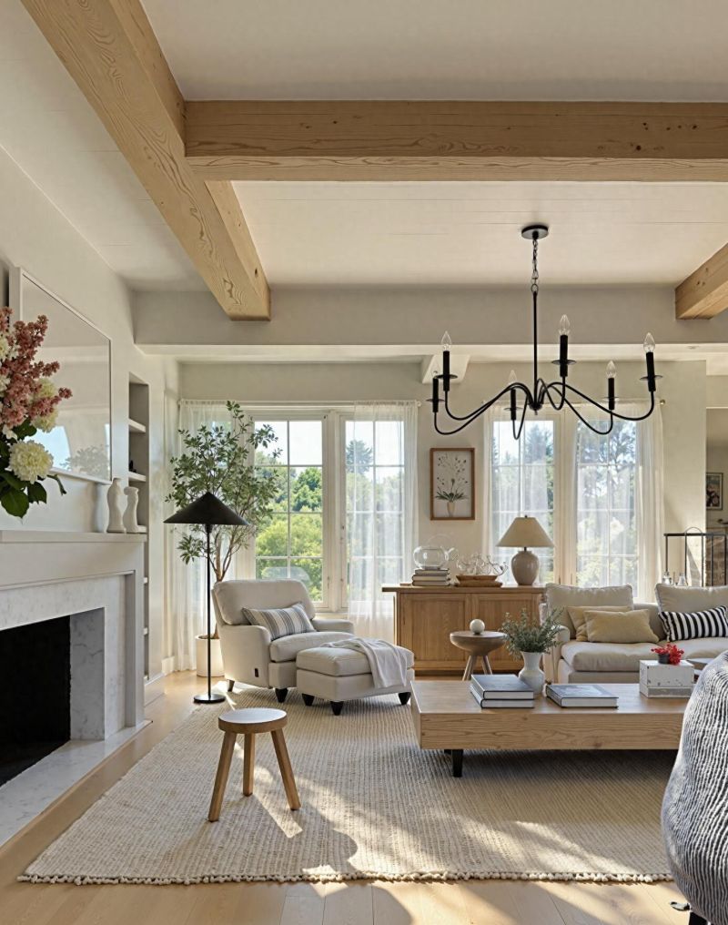 奶油美式风的家，住过才知道有多治愈！