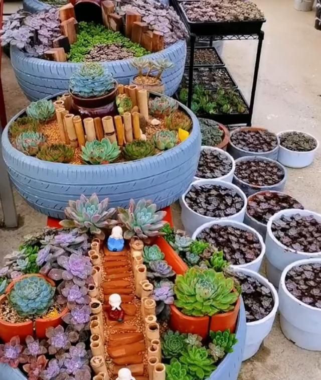 8个庭院美化神操作，废旧物品秒变ins风装饰 - 家居知识