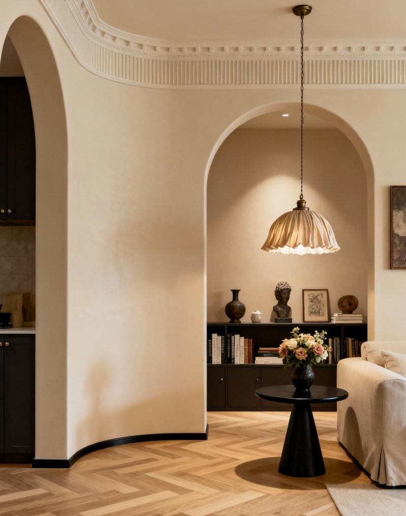 法式风封神现场！拱门 + 复古灯，我直接锁 - 家居知识