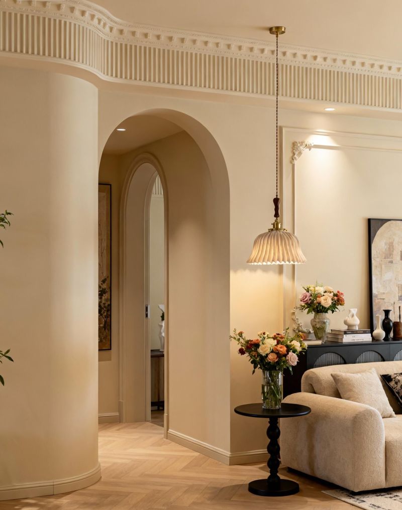 法式风封神现场！拱门 + 复古灯，我直接锁 - 家居知识