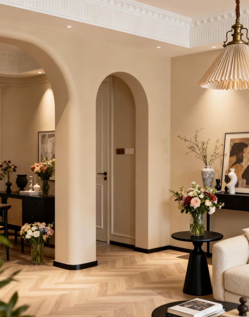 法式风封神现场！拱门 + 复古灯，我直接锁 - 家居知识