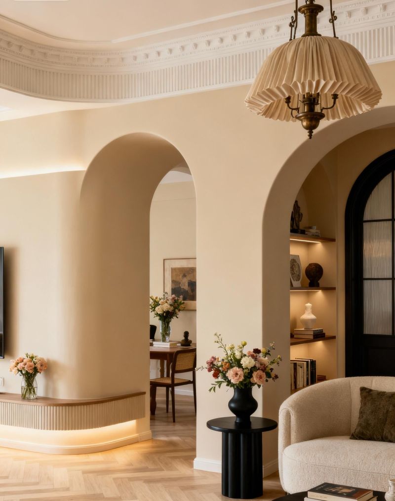 法式风封神现场！拱门 + 复古灯，我直接锁 - 家居知识