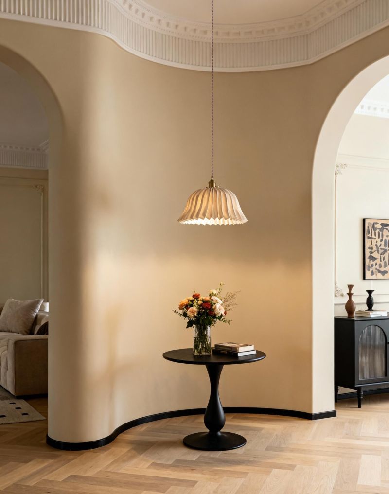 法式风封神现场！拱门 + 复古灯，我直接锁 - 家居知识