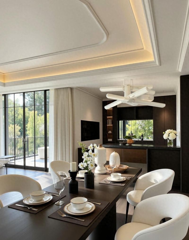 从从容容住上了黑白法式家，线条+高级黑配色打造出的黑白法式家 - 今日头条