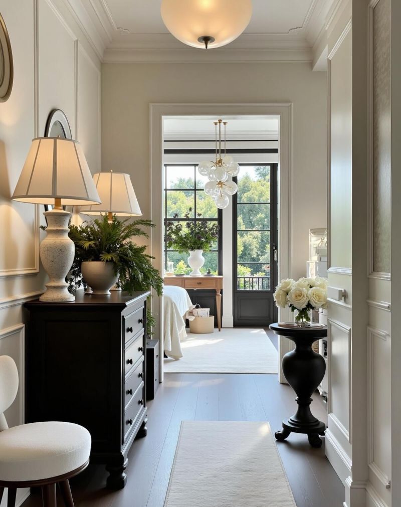 从从容容住上了黑白法式家，线条+高级黑配色打造出的黑白法式家 - 家居知识