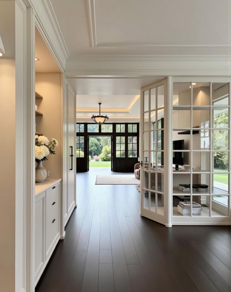 从从容容住上了黑白法式家，线条+高级黑配色打造出的黑白法式家 - 家居知识