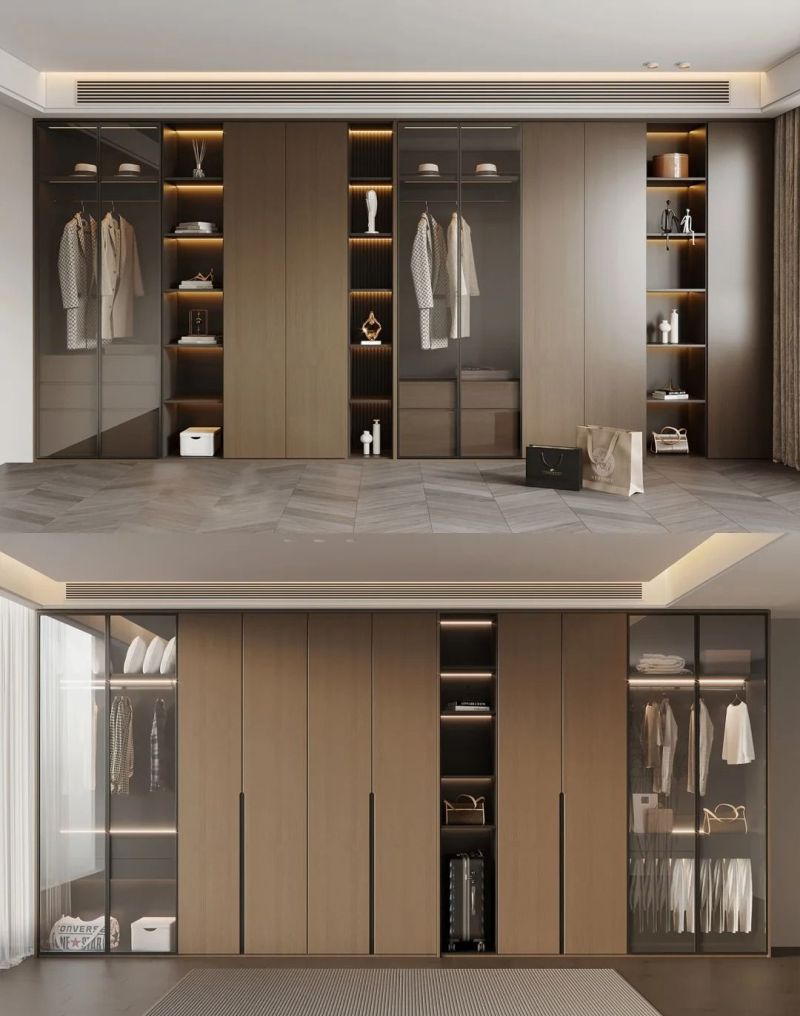 10 款意式极简衣柜，藏着成年人最想要的 “不费力” 精致 - 家居知识