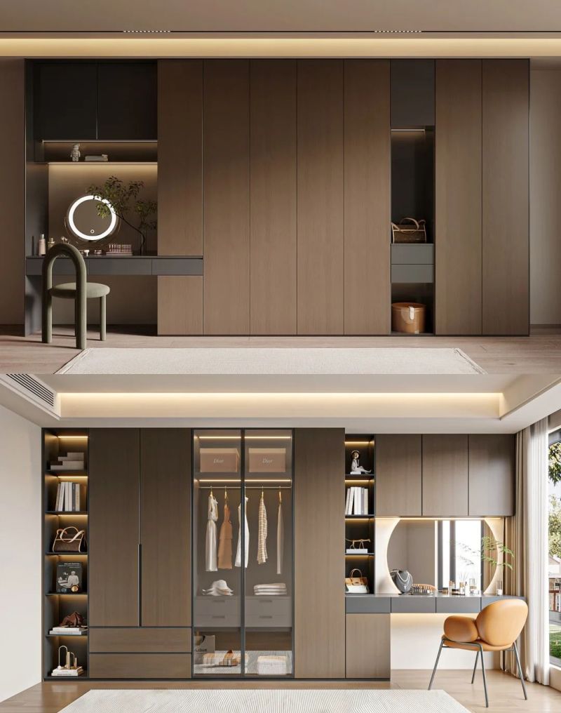 10 款意式极简衣柜，藏着成年人最想要的 “不费力” 精致 - 家居知识