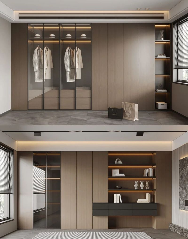 10 款意式极简衣柜，藏着成年人最想要的 “不费力” 精致 - 家居知识